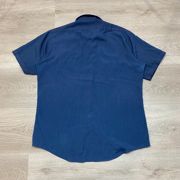 Vintage USPS Mailman Uniform Button Up Shirt Men's XL - Picture 4 of 12